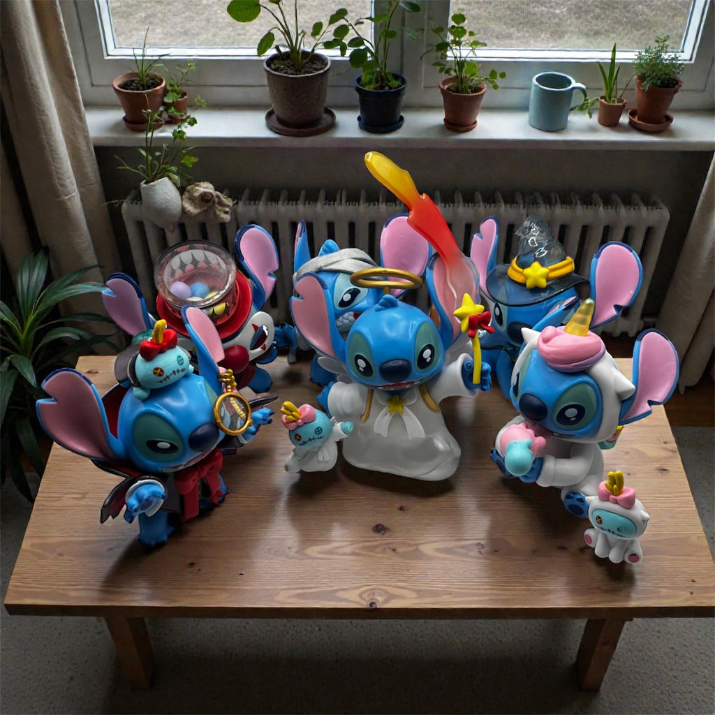 Stitch figure Halloweeen theme